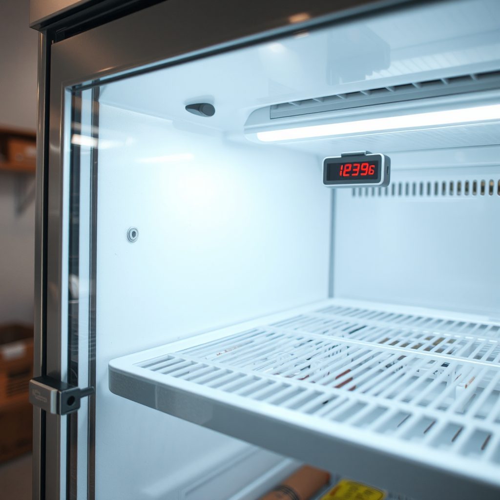 Vitrine réfrigérée, dépannage