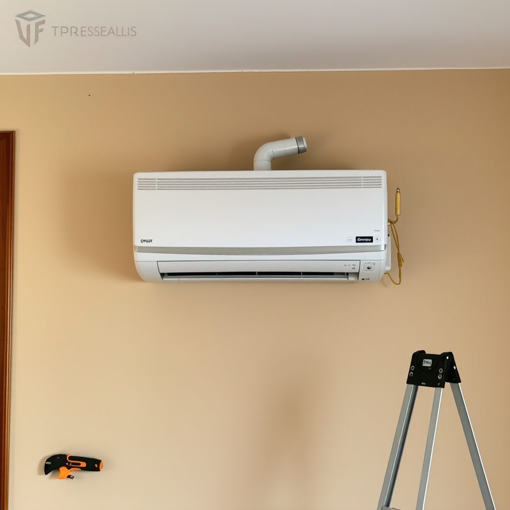 Installation split 3 CV