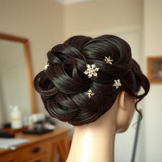 Coiffure de soirée