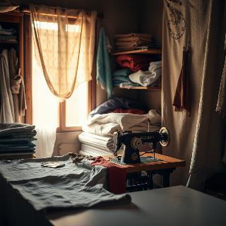 Drap brodé