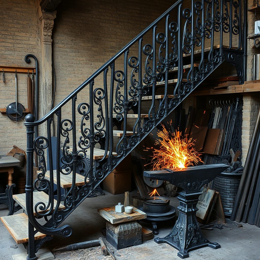 Rampe d'escalier