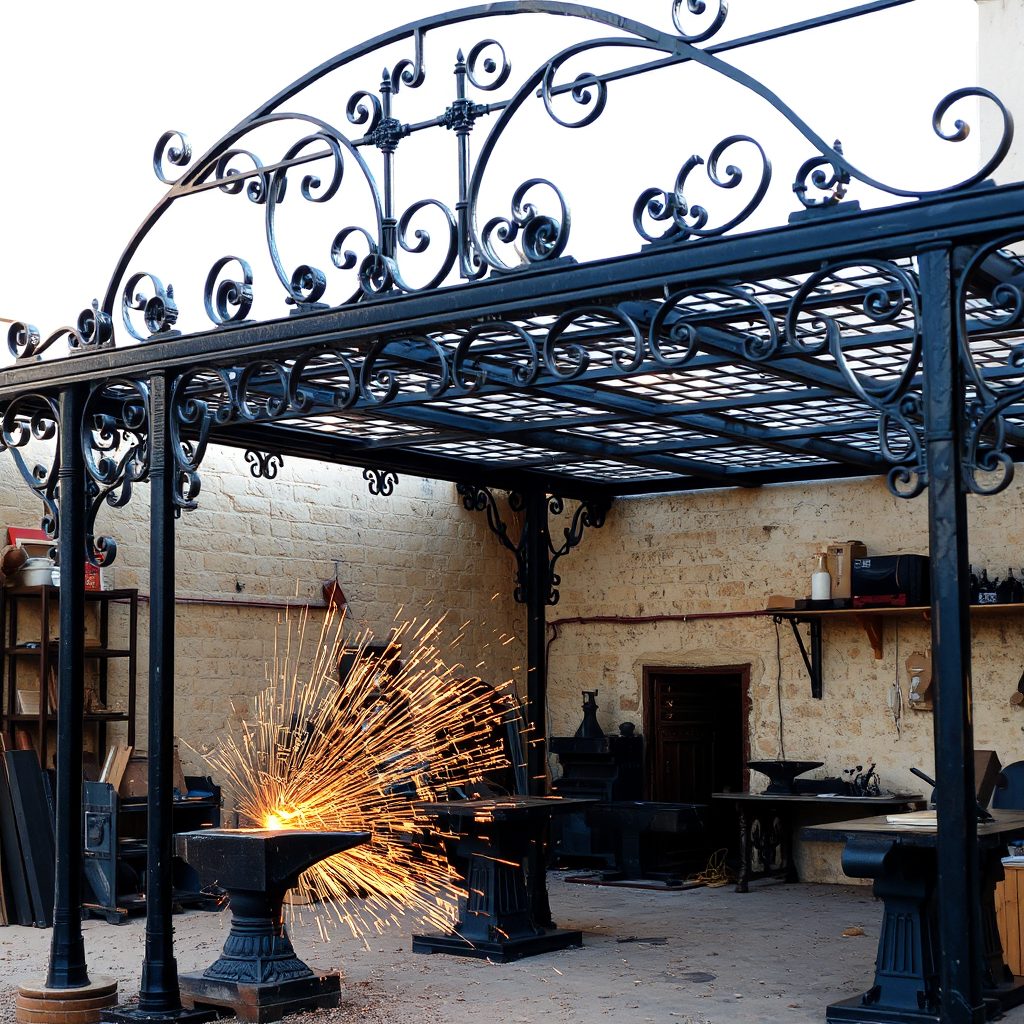 Pergola métallique