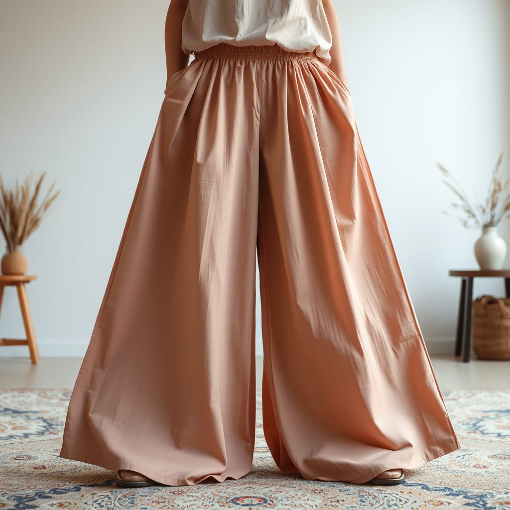 Pantalon palazzo