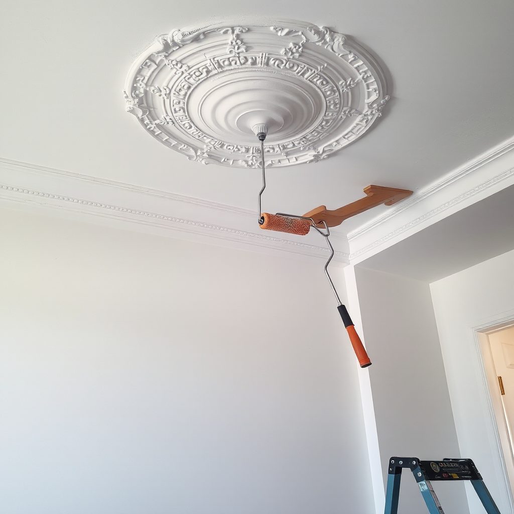 Décor de plafond en staff