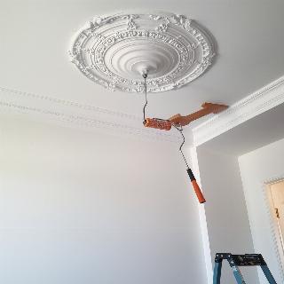 Décor de plafond en staff