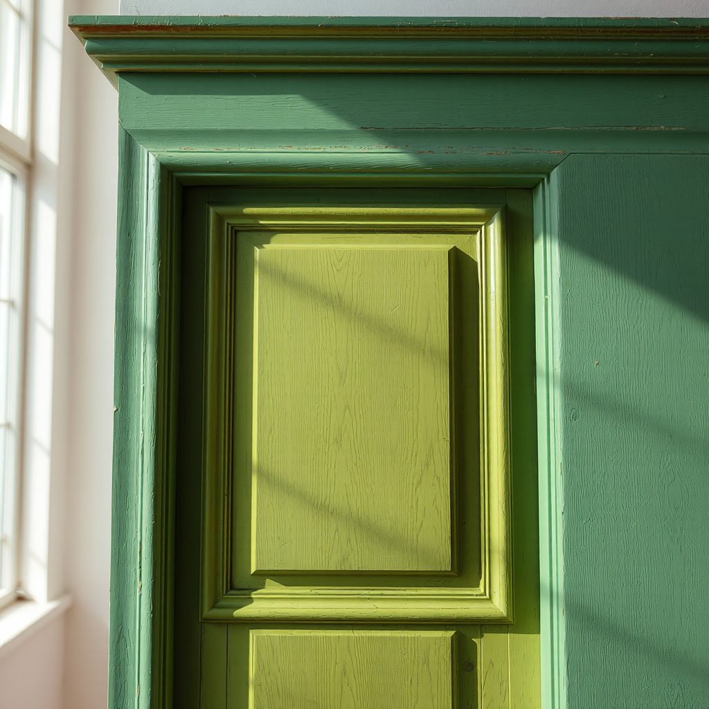 Peinture de boiserie